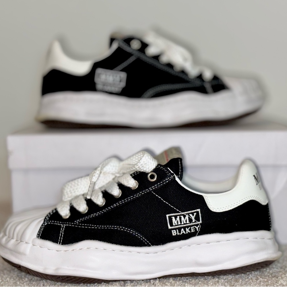 Miharayasuhiro Black and White Sneakers size 45UK or 10.5US